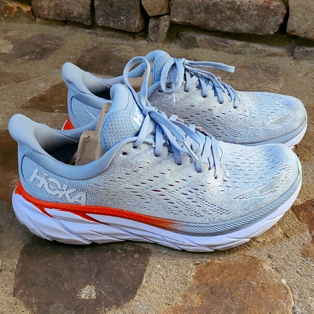 Hoka ONE ONE Light Blue Running Shoes Wm8.5